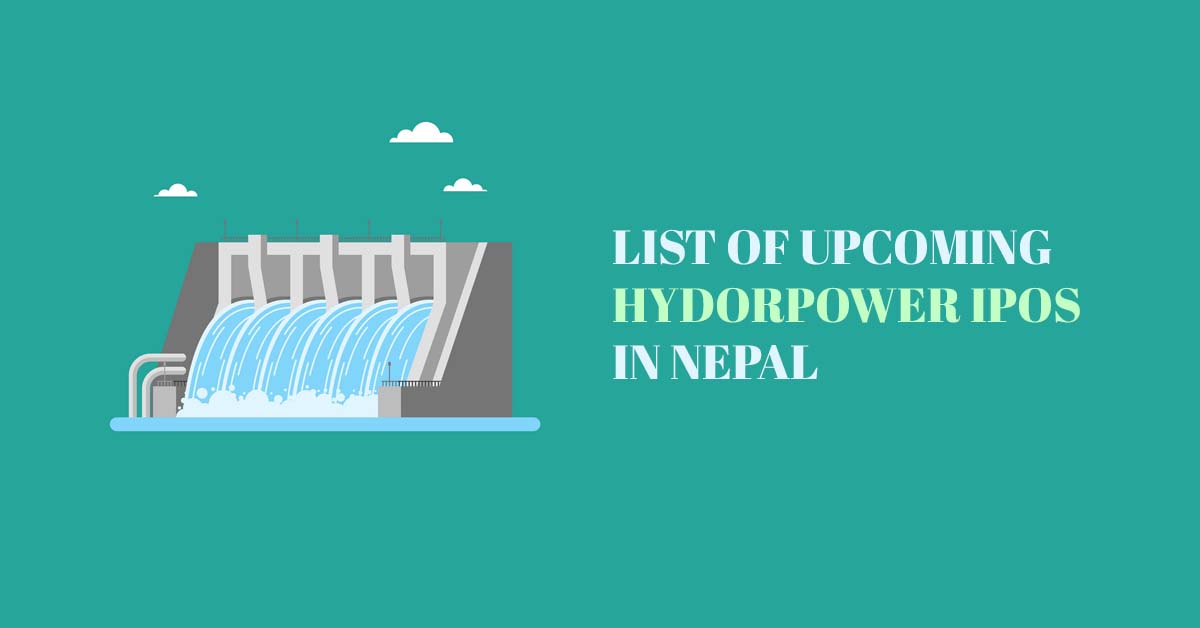 List Of Upcoming Hydorpower IPOs In Nepal