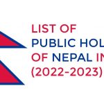 Updated List Of Public Holidays Of Nepal In 2079 (2022-2023)